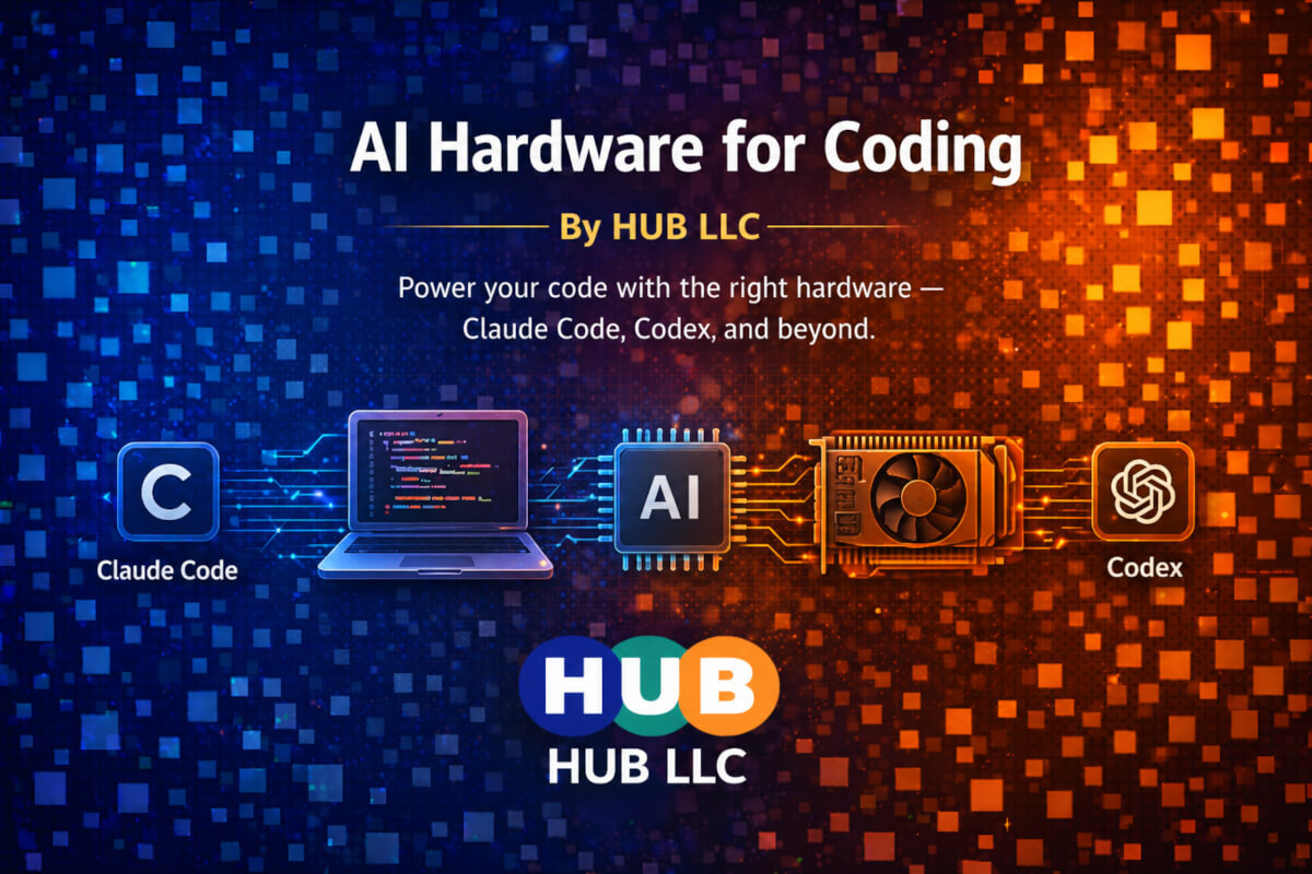 Building AI Hardware for Coding: Claude Code, Codex and Local Models — HUB LLC article cover